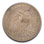 1837 Reeded Edge Half Dollar AU-50 PCGS