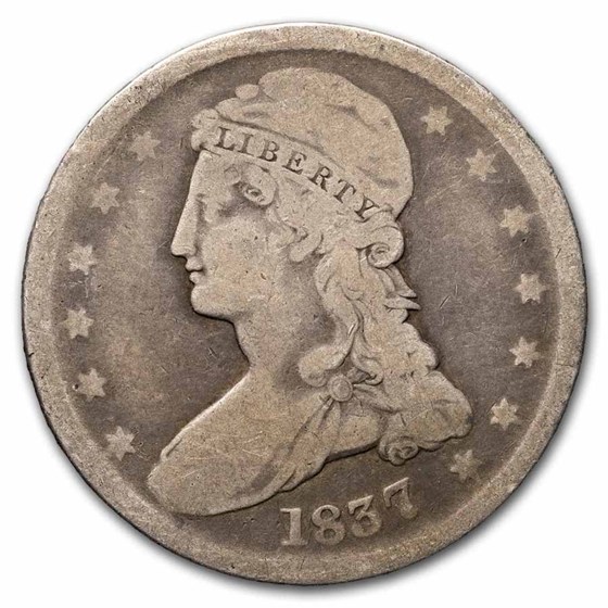 Buy 1837 Reeded Edge Half Dollar Good | APMEX