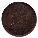 1837 Reeded Edge Half Dollar MS-61 NGC