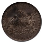 1837 Reeded Edge Half Dollar MS-61 NGC