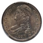 1837 Reeded Edge Half Dollar MS-63 PCGS