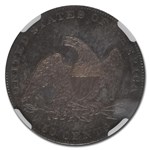 1837 Reeded Edge Half Dollar MS-66 NGC (PL)