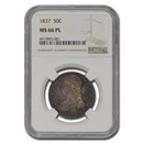 1837 Reeded Edge Half Dollar MS-66 NGC (PL)