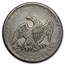 1837 Reeded Edge Half Dollar XF