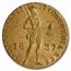1837 United Kingdom of the Netherlands Gold Ducat XF