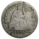 1838-1891 Liberty Seated Quarter Avg Circ