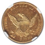 1838 $2.50 Gold Classic Head AU-55 NGC