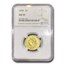 1838 $5 Gold Classic Head Half Eagle AU-55 NGC
