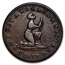1838 Hard Times Token Am I Not a Woman and a Sister HT-81 XF