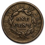 1838 Large Cent VF