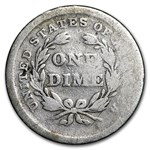 1838 Liberty Seated Dime Large Stars Good