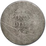 1838-O Liberty Seated Dime AG