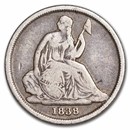 1838-O Liberty Seated Dime Fine