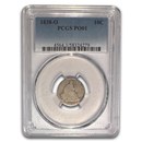 1838-O Liberty Seated Dime Poor-1 PCGS
