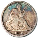 1838-O Liberty Seated Dime VG