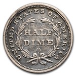 1838-O Liberty Seated Half Dime XF Details