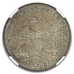 1838 Reeded Edge Half Dollar MS-65 NGC