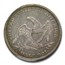 1838 Reeded Edge Half Dollar VF-30 PCGS