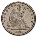 1839-1891 Liberty Seated Half Dollars AU