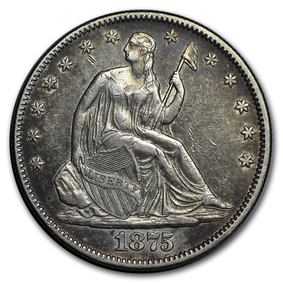1839-1891 Liberty Seated Half Dollars XF