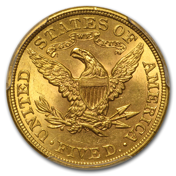 Buy 2-Coin Liberty Head Gold Denomination Set MS-63 PCGS Coin Online