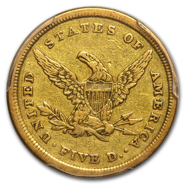 1839 (None) Phil Classic Head Quarter Eagle Value - APMEX
