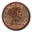 1839 Half Dollar Pattern PR-66 PCGS CAC (Red/Brown, J-98 Res)
