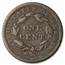 1839 Large Cent Booby Head VG