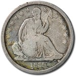 1839 Liberty Seated Dime VG