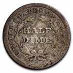 1839 Liberty Seated Half Dime Good