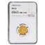 1839-O $2.50 Gold Classic Head Quarter Eagle MS-62 NGC