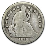 1839-O Liberty Seated Dime AG