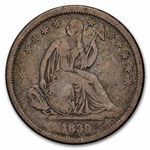 1839-O Liberty Seated Dime Fine