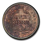 1839-O Liberty Seated Dime MS-66 PCGS (F-105 Lg O, No Drapery)