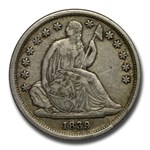 1839-O Liberty Seated Dime XF