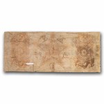 1839 Republic of Texas $100 Treasury Note VG Cancelled