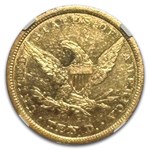 1840 $10 Liberty Gold Eagle AU-50 NGC (SS Republic)