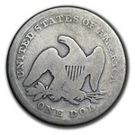 1840-1873 Liberty Seated Dollar AG