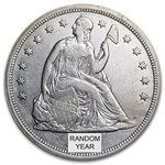 1840-1873 Liberty Seated Dollar AU