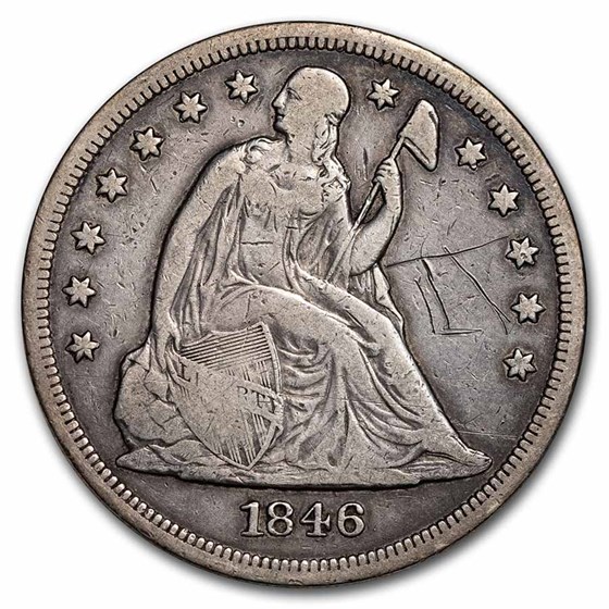 1840-1873 Liberty Seated Dollar (Cull)