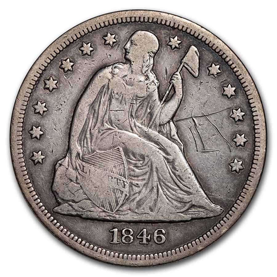 1840-1873 Liberty Seated Dollar (Cull)