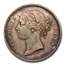 1840-(B&C) British India Silver Rupee Victoria MS-63 NGC