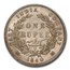 1840-(B&C) British India Silver Rupee Victoria MS-63 NGC