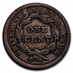 1840 Large Cent Lg Date VF