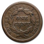 1840 Large Cent Lg Date VG