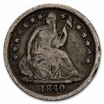 1840 Liberty Seated Half Dime No Drapery Good