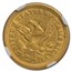 1840-O $2.50 Liberty Gold Quarter Eagle MS-61 NGC (Green Label)