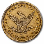 1840-O $5 Liberty Gold Half Eagle AU-50 PCGS