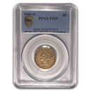 1840-O $5 Liberty Gold Half Eagle VF-25 PCGS