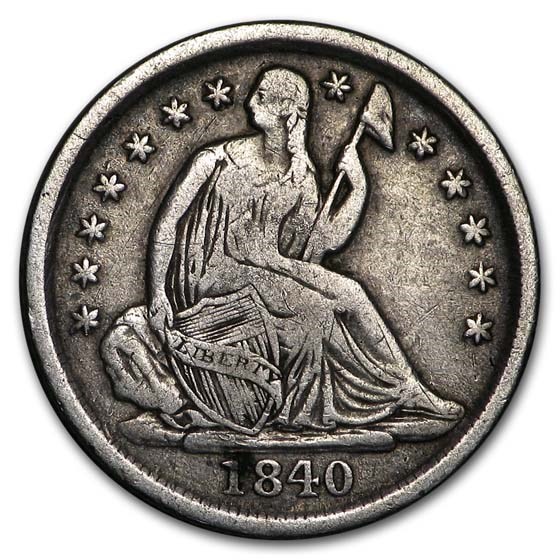 1840-O Liberty Seated Dime VF 1840-O Liberty Seated Dime VF
